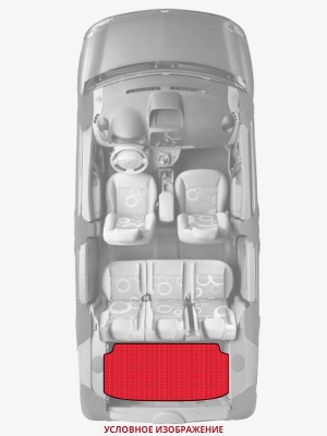 ЭВА коврики «Queen Lux» багажник для Toyota Century